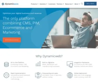Dynamicwebapac.com(CMS) Screenshot