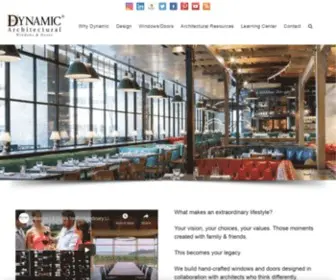 Dynamicwindows.com(Dynamic architectural) Screenshot