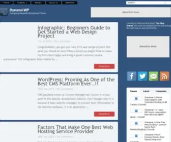 Dynamicwp.net(Free & Premium WordPress Themes) Screenshot