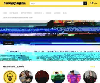 Dynamikosmedia.com(E-Commerce Website for the special people) Screenshot