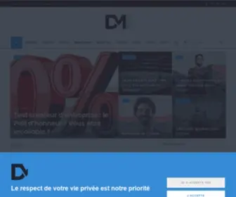 Dynamique-Mag.com(Dynamique Entrepreneuriale) Screenshot