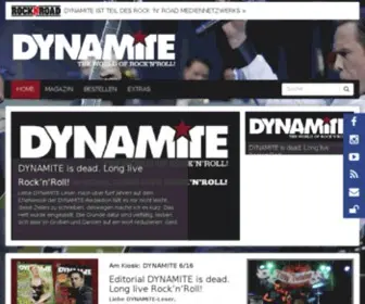 Dynamite-Magazine.de(This domain has been registered for a customer by nicsell) Screenshot