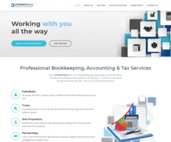 Dynamitech.co.za(Accounting And Bookkeeping Services) Screenshot