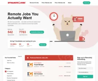 Dynamitejobs.co(The Best Work) Screenshot