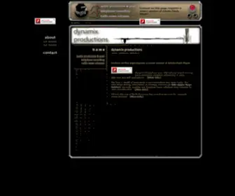 Dynamixp.com(Dynamix Productions) Screenshot