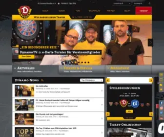 Dynamo-Dresden.de(SG Dynamo Dresden e.V) Screenshot