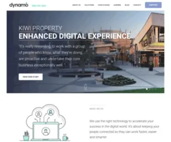 Dynamo6.com(Modern IT has never looked so fresh) Screenshot