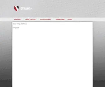 Dynamofc.org(Dynamo FC) Screenshot