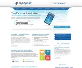 Dynapass.com(Patent #6) Screenshot