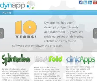 Dynapp.com(Dynamic Web Applications) Screenshot