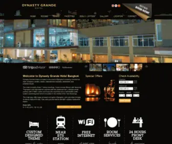Dynastygrande.com(Dynasty Grande Hotel) Screenshot
