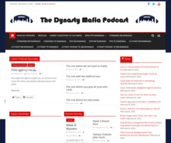 Dynastymafiapodcast.network(A podcast for all Fantasy Football Enthusiasts) Screenshot