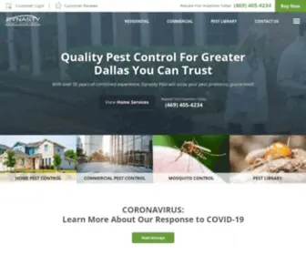 Dynastypest.com(Dynasty Pest Control) Screenshot