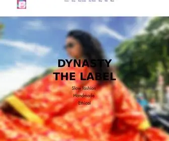 Dynastythelabel.com(Custom clothing) Screenshot