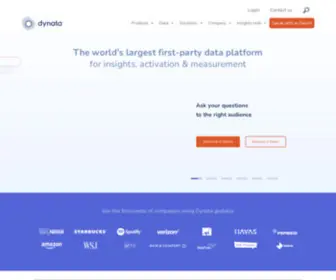 Dynata.com(World's Largest First Party Data Platform) Screenshot