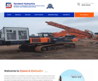 Dynatechhydraulics.in(Dynatech Hydraulics) Screenshot