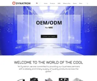 Dynatron-Corp.com(Dynatron Corporation) Screenshot