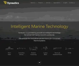 Dynautics.com(Homepage) Screenshot