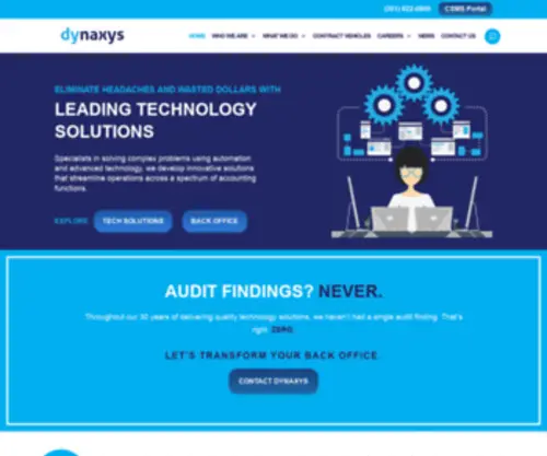 Dynaxys.com(Dynaxys) Screenshot