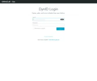 Dynect.net(Managed DNS) Screenshot