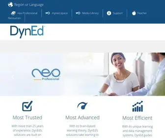 Dyned.com(English Language Learning) Screenshot