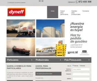 Dyneff.es(Tu servicio de gasoil Dyneff) Screenshot