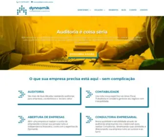 DYnnamik.com.br(Contabilidade, Auditoria, Consultoria e Perícia) Screenshot