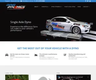 Dyno.com.au(Dyno Dynamics) Screenshot