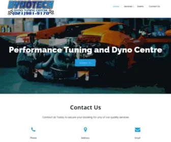 Dynotech.co.za(Performance Tuning and Dyno Centre) Screenshot