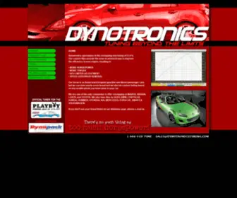 Dynotronicstuning.com(Dynotronics Tuning) Screenshot