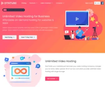 DYntube.com(Cheap Video Hosting for Business) Screenshot