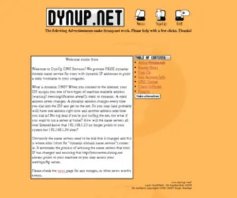 Dynup.net(Dynamic DNS Services) Screenshot