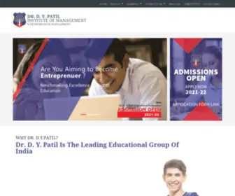 Dypatilimed.com(DY Patil MBA) Screenshot