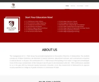 DYPgroup.edu.in(DYPgroup) Screenshot