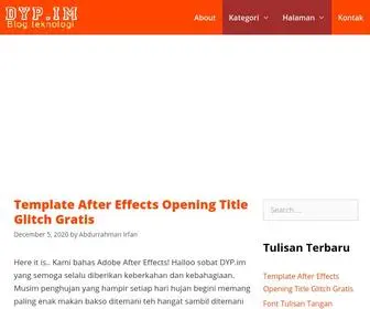 DYP.im(Blog Tutorial & Desain) Screenshot