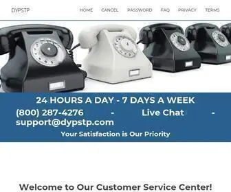 DYPSTP.com(Customer Service Center) Screenshot