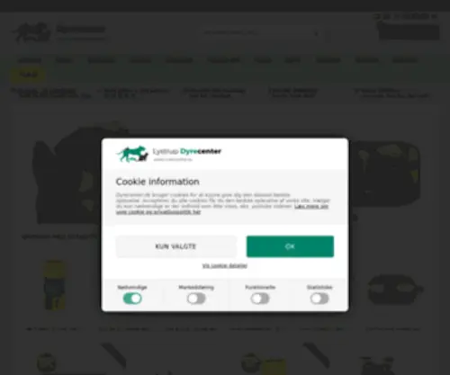 Dyrecenter.dk(Lystrup Dyrecenter) Screenshot