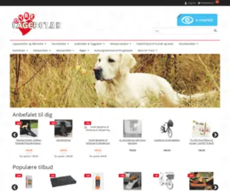 Dyrelageret.dk(Dyreartikler onlineshop udstyr til katte hunde agility foder) Screenshot