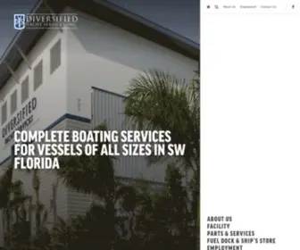Dysinc.com(Diversified Yacht Services (DYS)) Screenshot