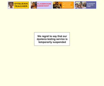 DYslexia-Test.com(Dyslexia Test) Screenshot