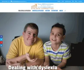 DYslexiacorrection.ca(Dyslexia Correction Belleville) Screenshot