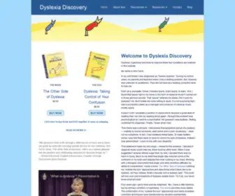 DYslexiadiscovery.com(Dyslexia Discovery) Screenshot