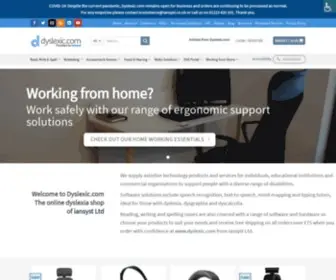 DYslexic.com(Dyslexia Solutions & Assistive Technology) Screenshot