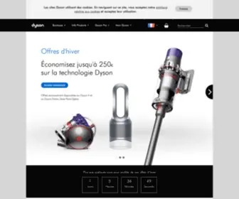 Dyson.fr(Site officiel) Screenshot