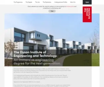 Dysoninstitute.com(Dyson Institute) Screenshot