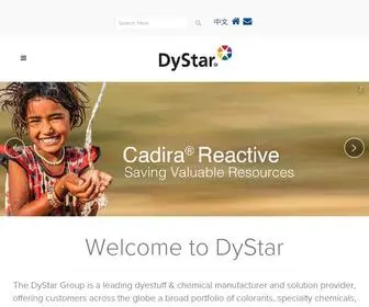 DYstar.com(DyStar Group) Screenshot