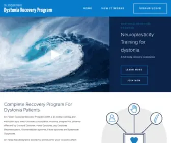 DYstoniarecoveryprogram.com(Joaquin Farias') Screenshot