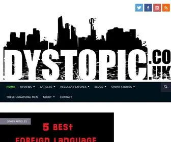 DYstopic.co.uk(Dystopian book and film reviews) Screenshot