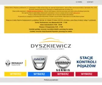 DYSzkiewicz.pl(Dyszkiewicz) Screenshot