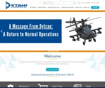 DYtran.com(Dytran Instruments) Screenshot